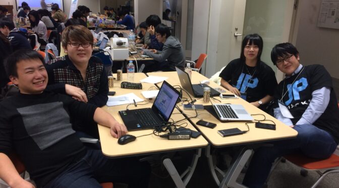 学生エンジニアたちの甲子園JPHACKS2016参加